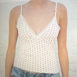 Brandy Melville Amara Lace Top